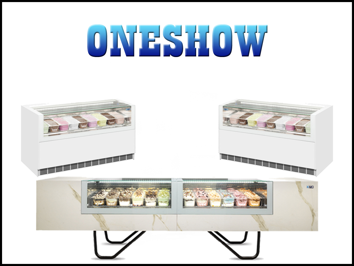 OneShow Isa fagylaltpult minőségi anyagokból